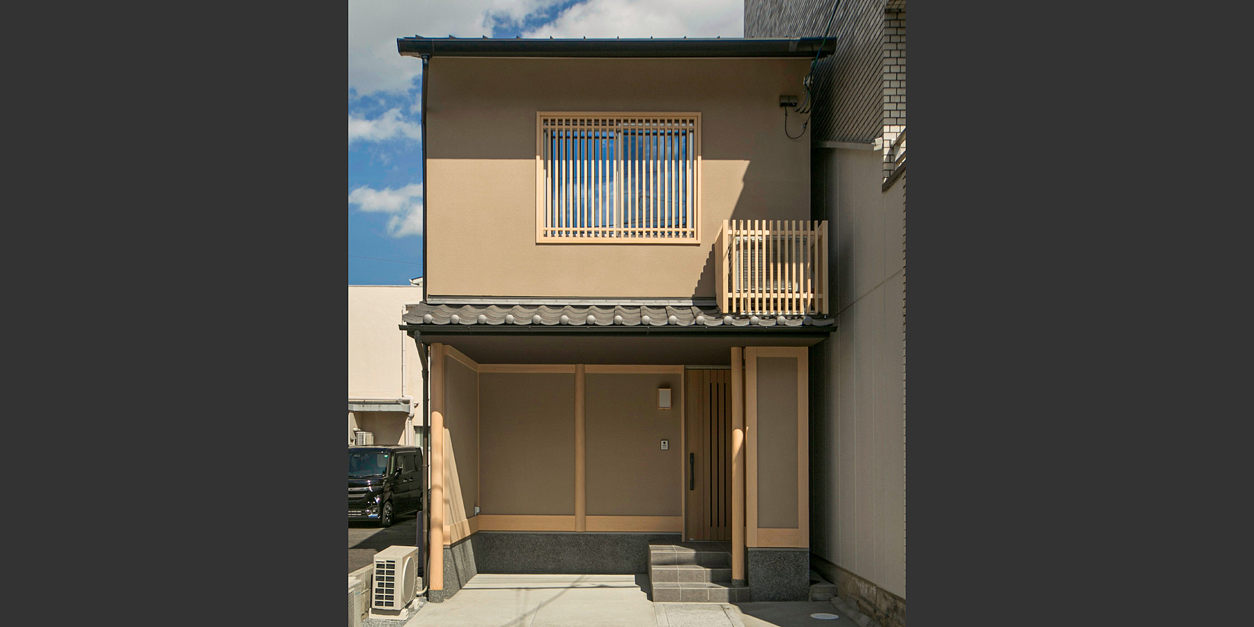 SE構法で建てた数寄屋風の家